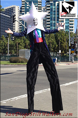stilt walkers star is born